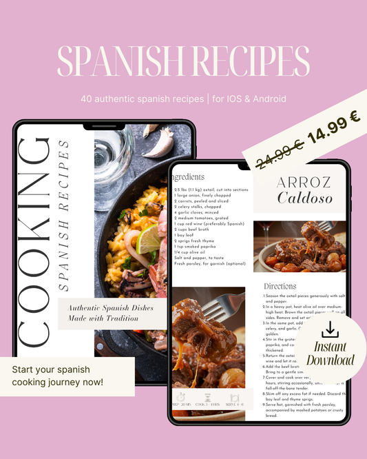 SPAIN DIGITAL COOKBOOK – 40 RECIPES (PDF Download)
