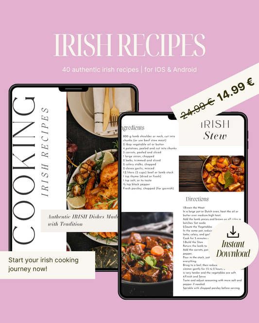 IRELAND DIGITAL COOKBOOK – 40 RECIPES (PDF Download)