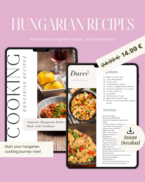 HUNGARY DIGITAL COOKBOOK – 40 RECIPES (PDF Download)