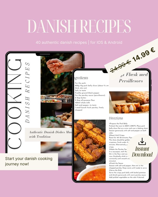 DENMARK DIGITAL COOKBOOK – 40 RECIPES (PDF Download)