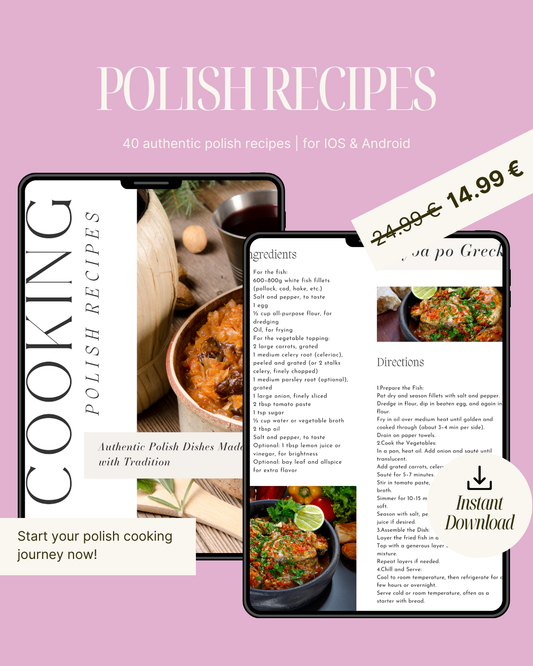 POLAND DIGITAL COOKBOOK – 40 RECIPES (PDF Download)