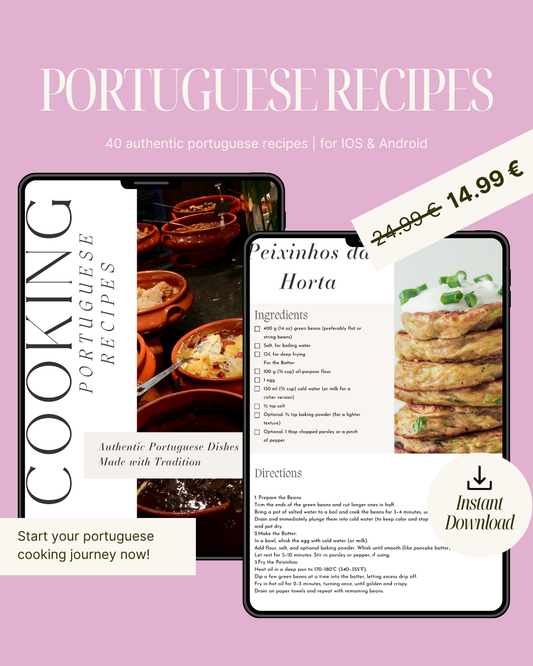 PORTUGAL  DIGITAL COOKBOOK – 40 RECIPES (PDF Download)