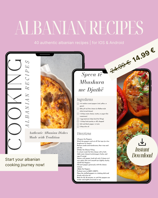 ALBANIA DIGITAL COOKBOOK – 40 RECIPES (PDF Download)